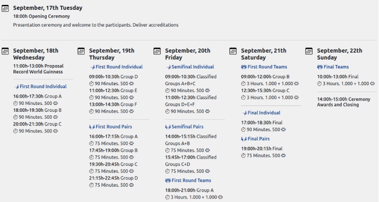 Calendario Mondiale Puzzle 2024