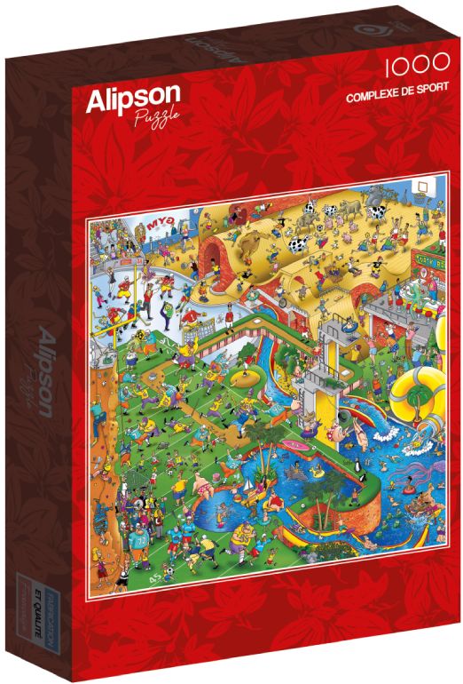 Complexe de Sport - Alipson Puzzle - 50038 - 1000 pezzi.