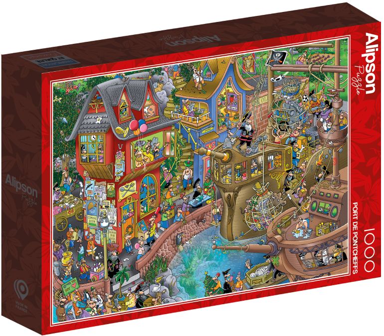 Port de Pontcheffs - Alipson Puzzle - 50048 - 1000 pezzi.