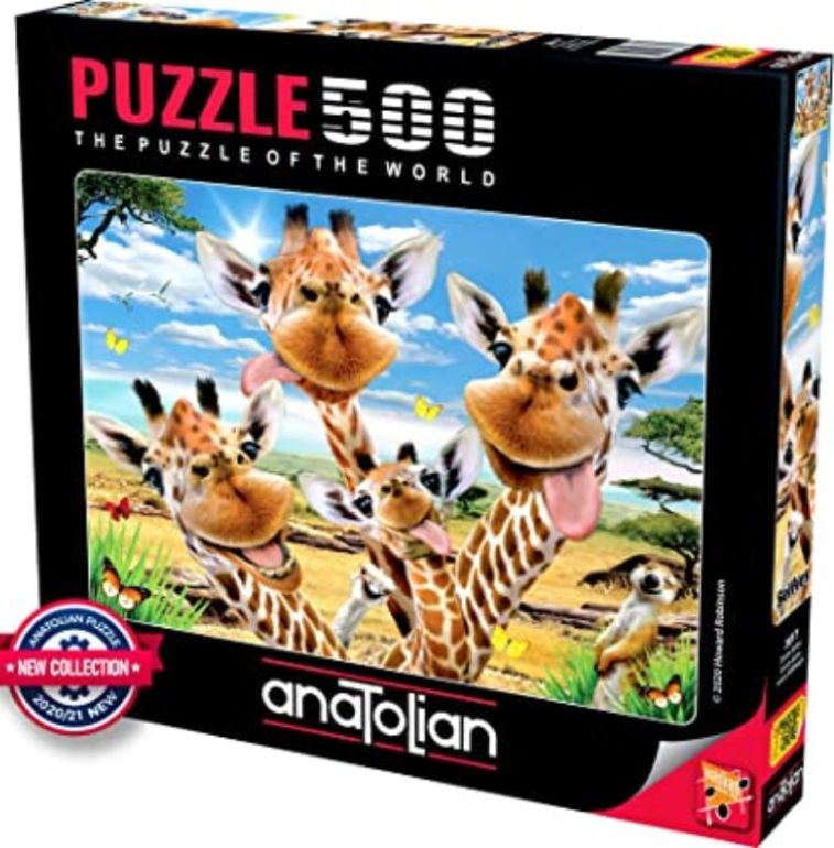 Giraffe Selfie - Anatolian - 3617 - 500 pezzi