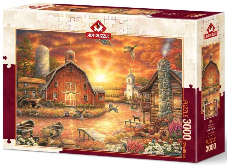 A New Day - Art Puzzle - 5526 - 3000 pezzi.