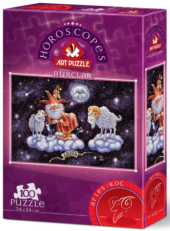 Horoscopes: Aries - Art Puzzle - 5801 - 100 pezzi.