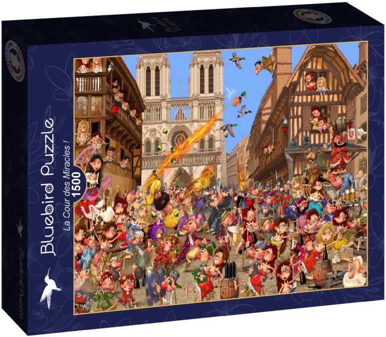 La Cour des Miracles! - Bluebird - 90317 - 1500 pezzi.