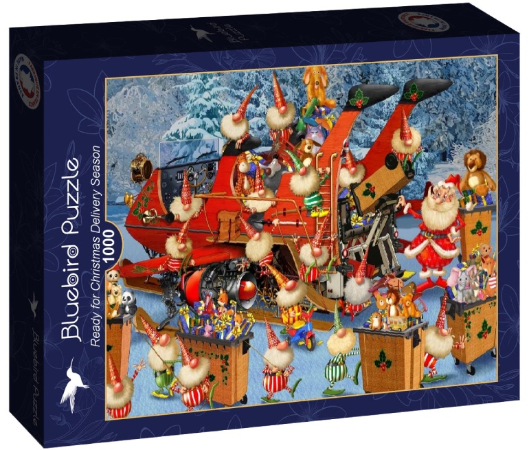 Ready for Christmas Delivery Season - Bluebird - 90406 - 1000 pezzi.