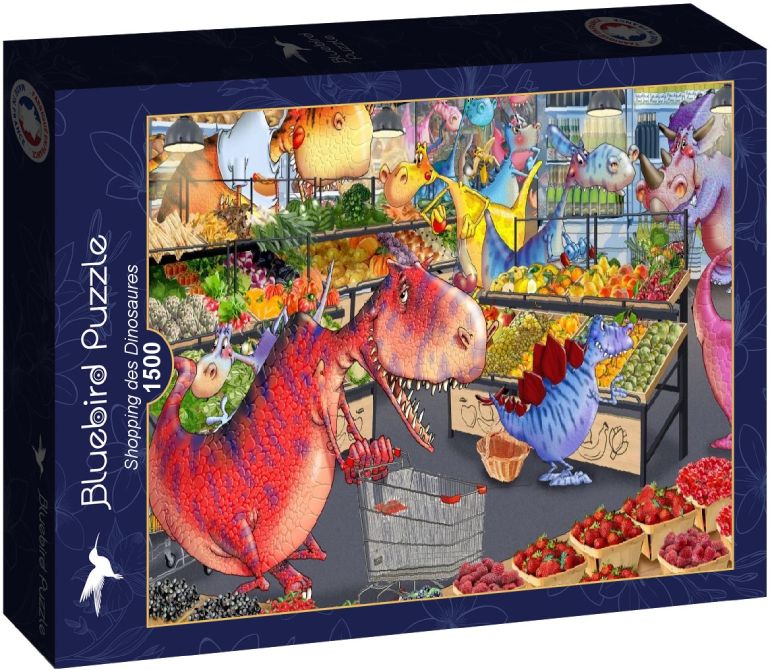 Shopping des Dinosaures - Bluebird - 90471 - 1500 pezzi