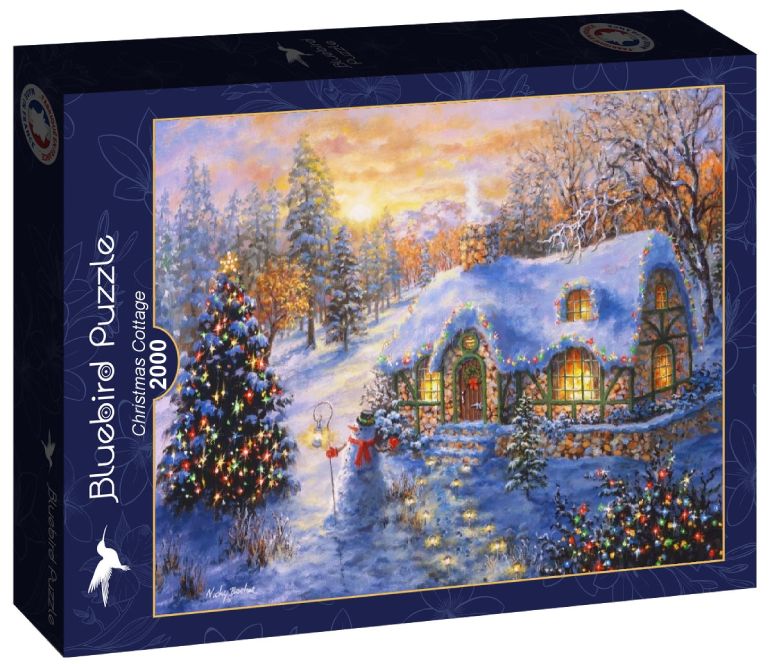 Christmas Cottage - bluebird - 90516 - 2000 pezzi.