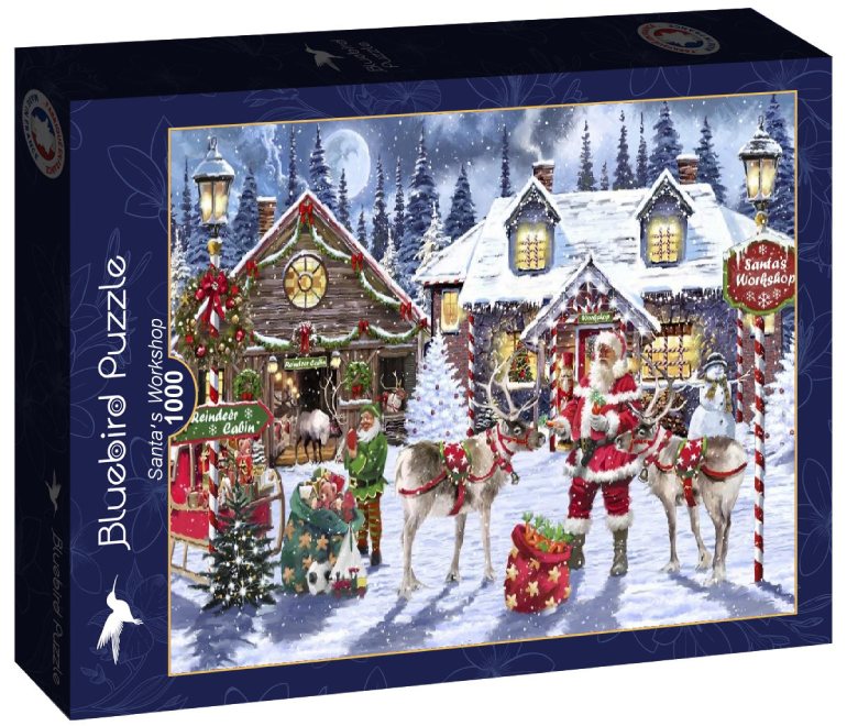 Santa's Workshop - Bluebird - 90530 - 1000 pezzi.