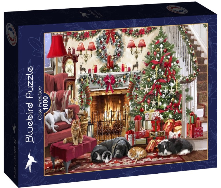 Cosy Fireplace - Bluebird - 90538 - 1000 pezzi.