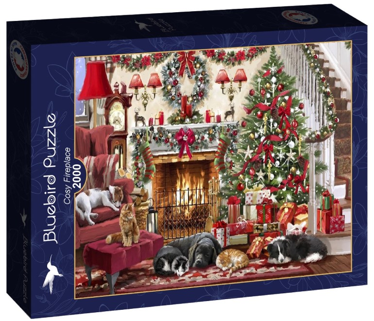Cosy Fireplace - Bluebird - 90539 - 2000 pezzi.