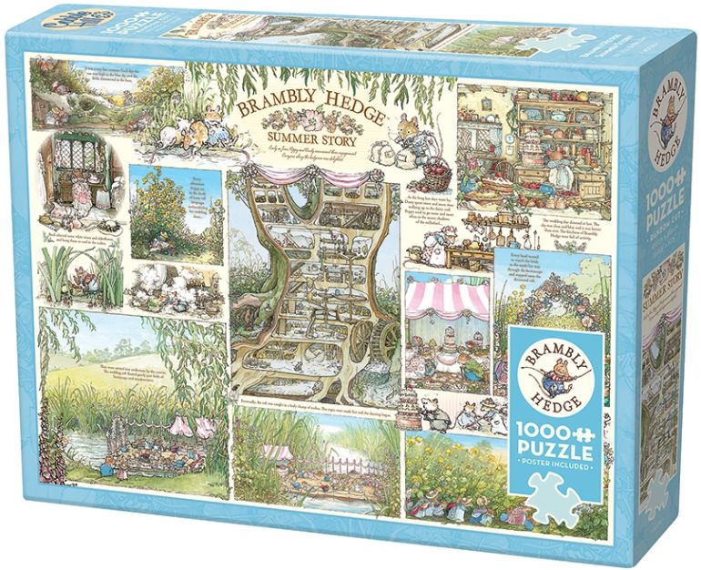 Brambly Hedge Summer Story - Cobble Hill - 40016 - 1000 pezzi.