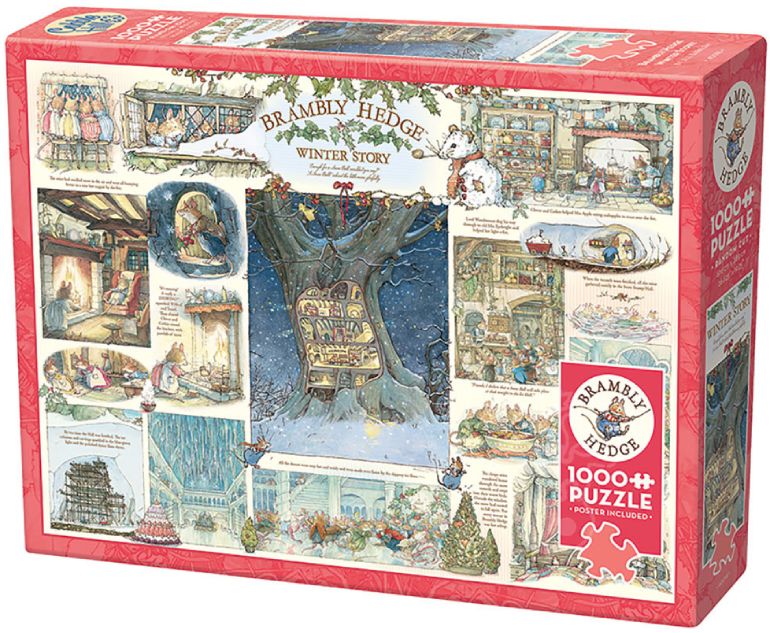 Brambly Hedge Winter Story - Cobble Hill - 40018 - 1000 pezzi.