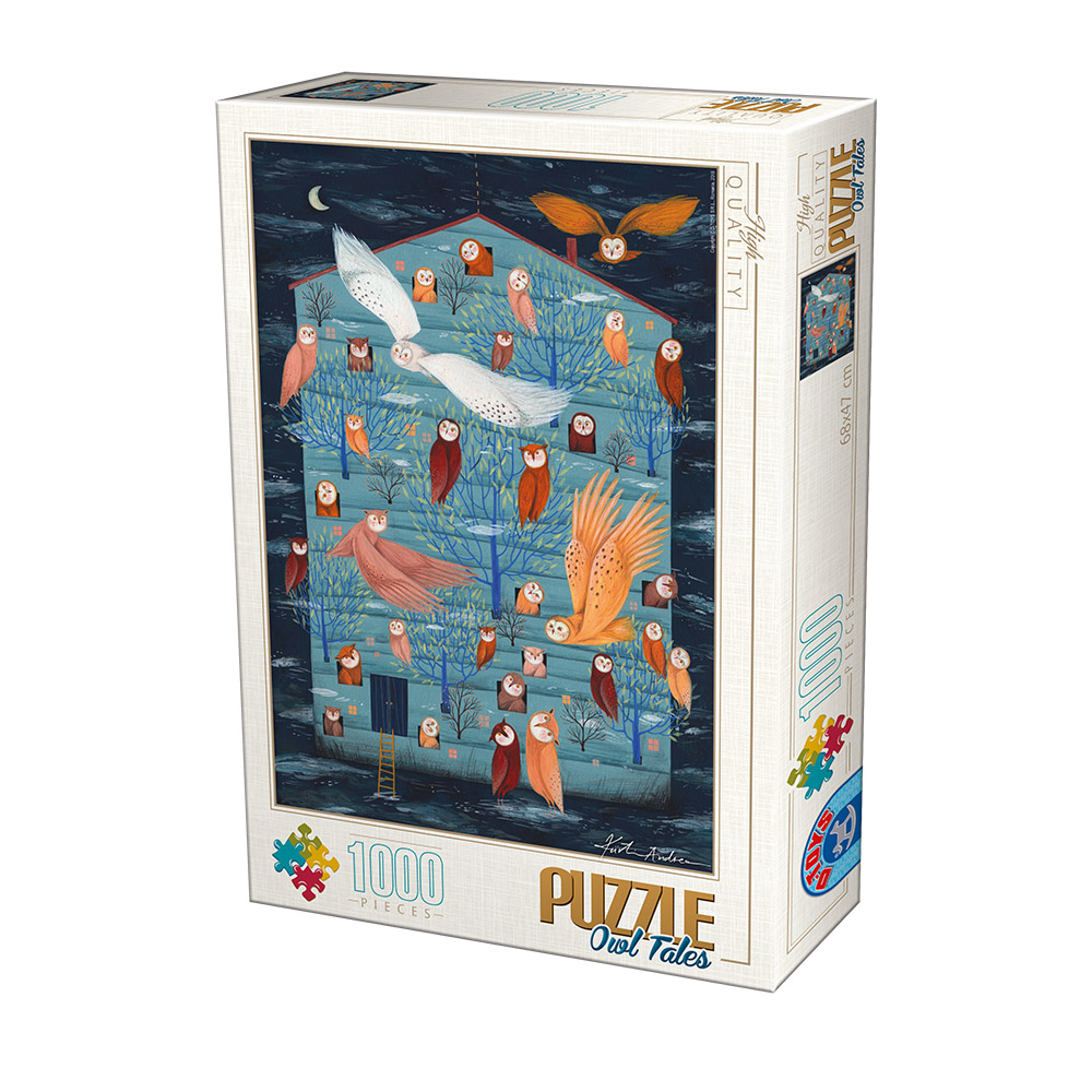 I racconti dei gufi 2 - D-Toys 75970 - 1000 pz.