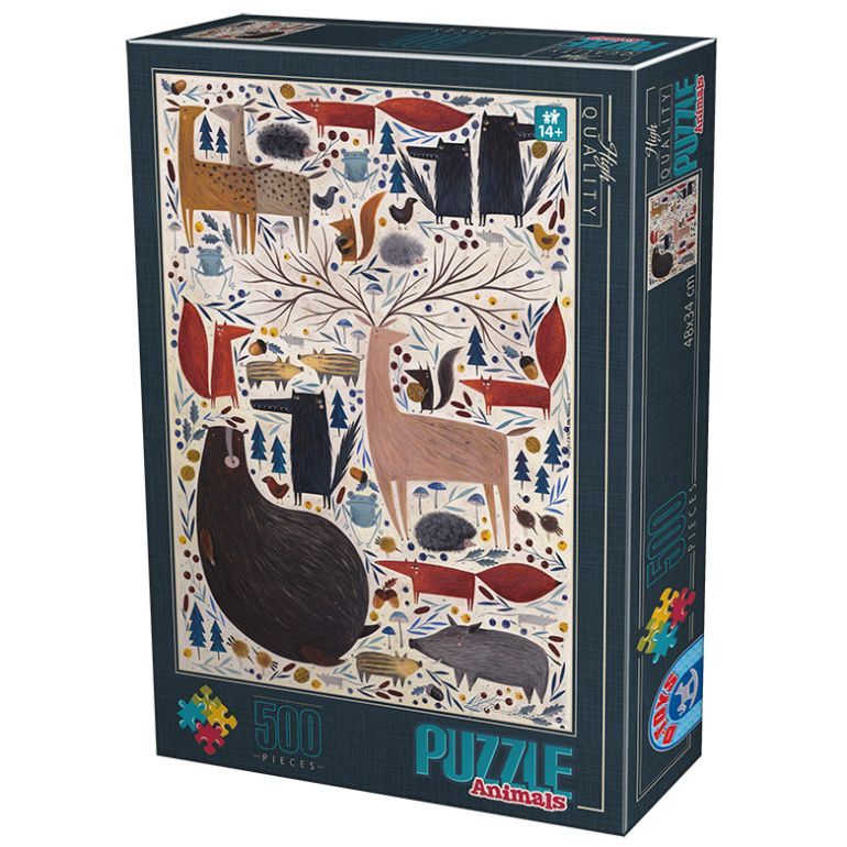 Animali selvaggi - Dtoys 75321 - 500 pz.