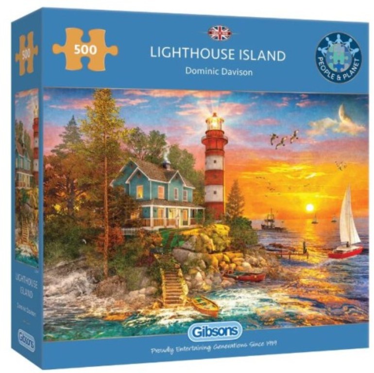 Lighthouse Island - Gibsons - G3147 - 500 pezzi.