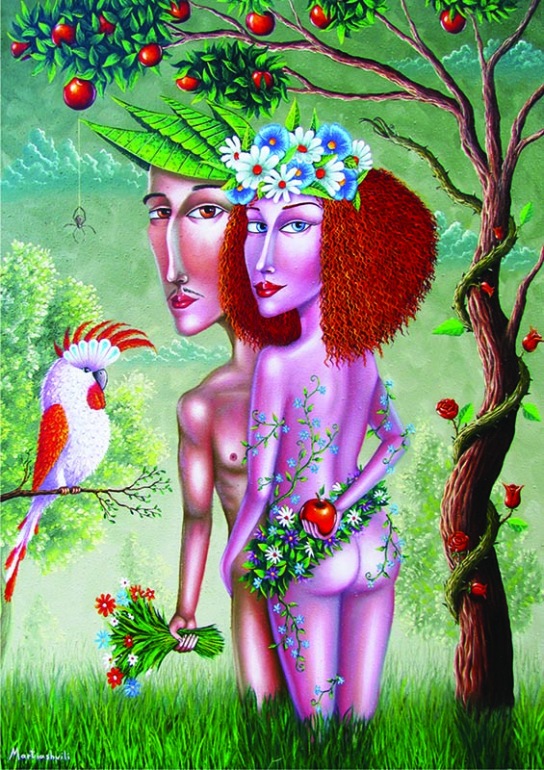 Adam and Eve - Gold Puzzle - 61369 - 1000 pezzi.