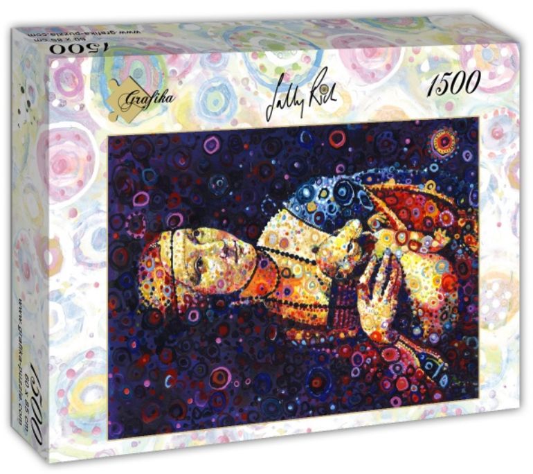 Leonardo da Vinci: Lady with an Ermine,by Sally Rich - Grafika - 00888 - 1500 pezzi.