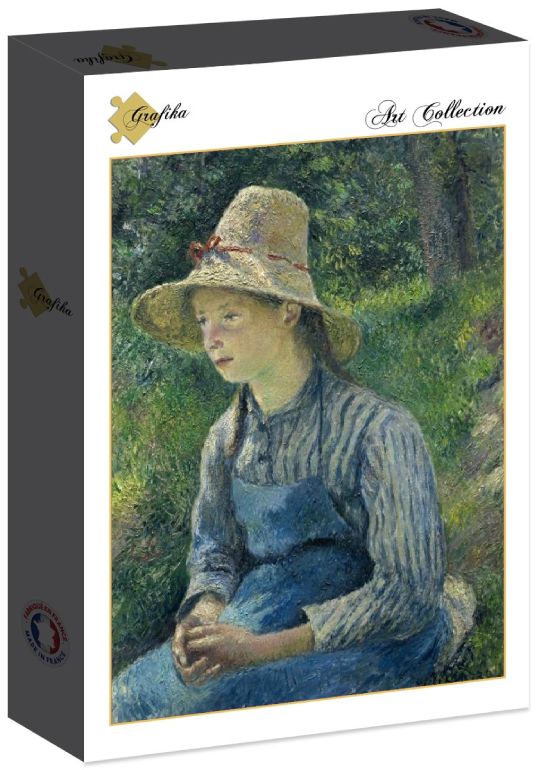Peasant Girl with a Straw Hat - Grafika - 30569 - 2000 pezzi.