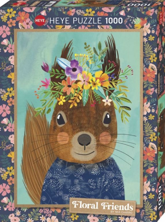 Floral Friends - Sweet Squirrel - Heye - 29953 - 1000 pezzi.
