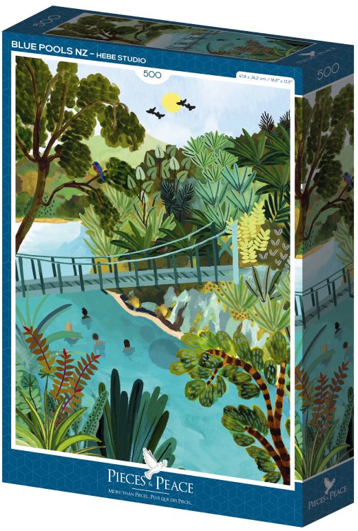 Blue Pools NZ - Pieces & Peace - 0069 - 500 pezzi.