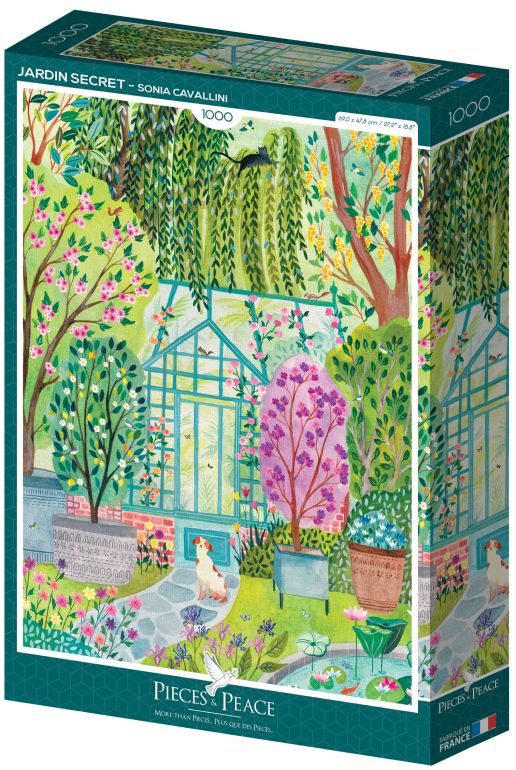 Jardin secret - Pieces & Peace - 0108 - 1000 pezzi.