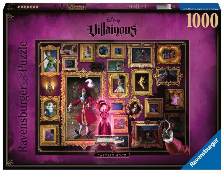 Villainous: Captain Hook, Ravensburger - 15022 - 1000 pezzi.