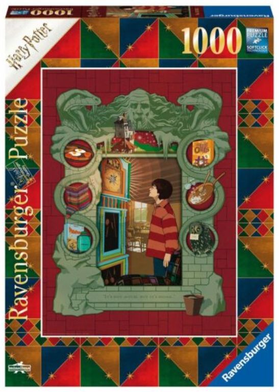 Harry Potter Book Edition, La Camera dei segreti - Ravensburger - 16516 - 1000 pezzi.