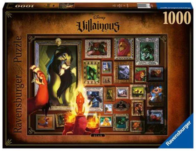 Villainous: Scar - Ravensburger - 16524 - 1000 pezzi .