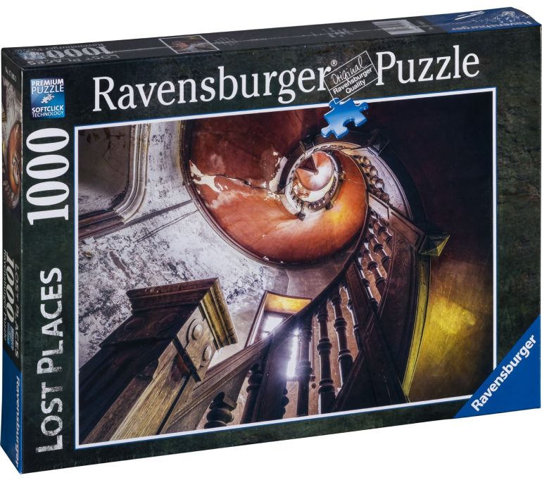 Lost Places: Scala a chiocciola - Ravensburger - 17103 - 1000 pezzi.