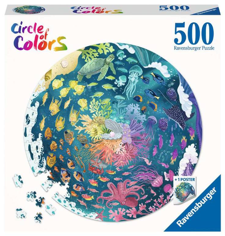 Circle of Colors: Oceano by Asia Orlando - Ravensburger 17170 - 500 pz.