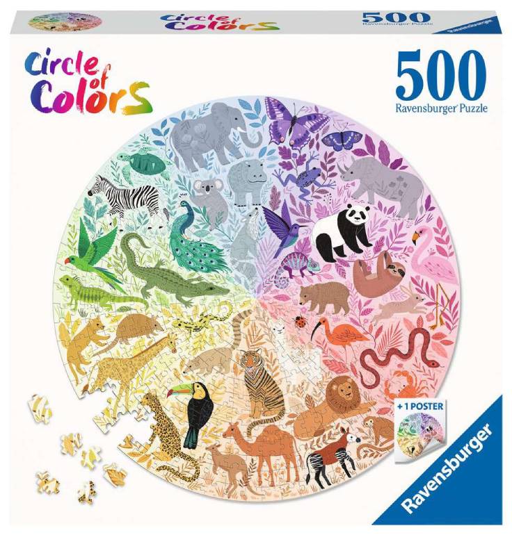 Circle of Colors: Animali by Bethan Janine - Ravensburger 17172 - 500 pz.