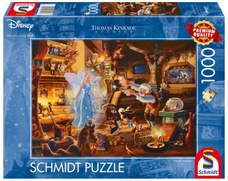 Geppetto's Pinocchio - Schmidt - 57526 - 1000 pezzi.