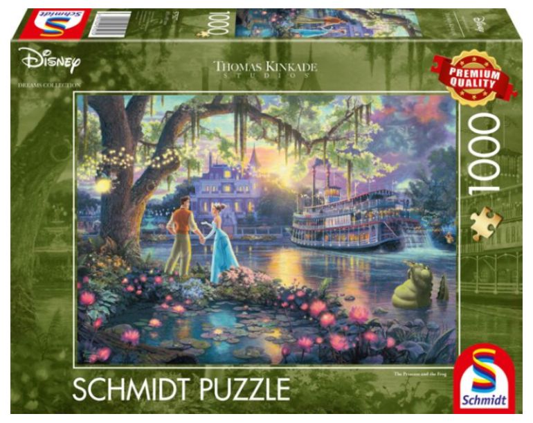 The Princess and the Frog - Schmidt - 57527 - 1000 pezzi.