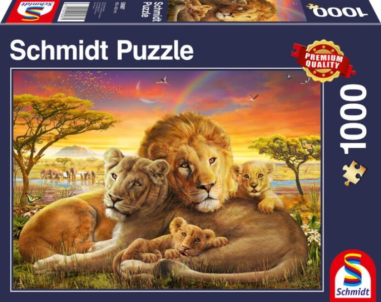 Loving Lions- Schmidt - 58987 - 1000 pezzi.