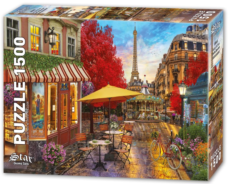 Evening in Paris - Star Puzzle - 0448 - 1500 pezzi.