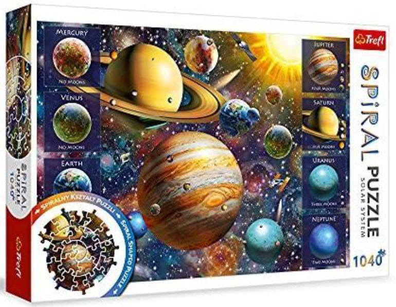 Spiral Puzzle:Solar System - Trefl - 40013 - 1040 pezzi.