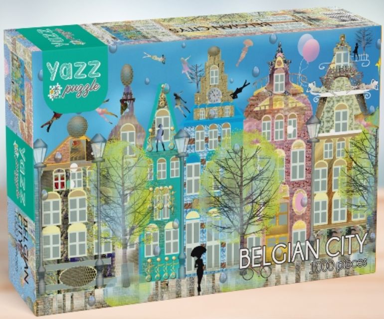 Città belga - Yazz Puzzle - 3846 - 1000 pezzi.